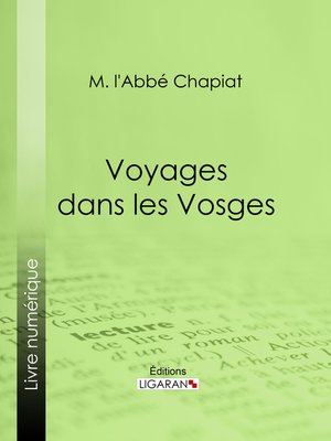cover image of Voyages dans les Vosges